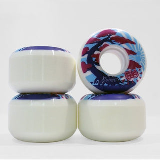 Picture Wheel Co - 80A Soft Street "Kushi" Wheels 56mm - Parliamentskateshop