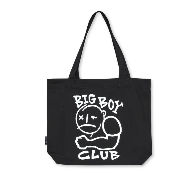 Polar Skate co. - Big Boy Club - Tote Bag (Black) - Parliamentskateshop