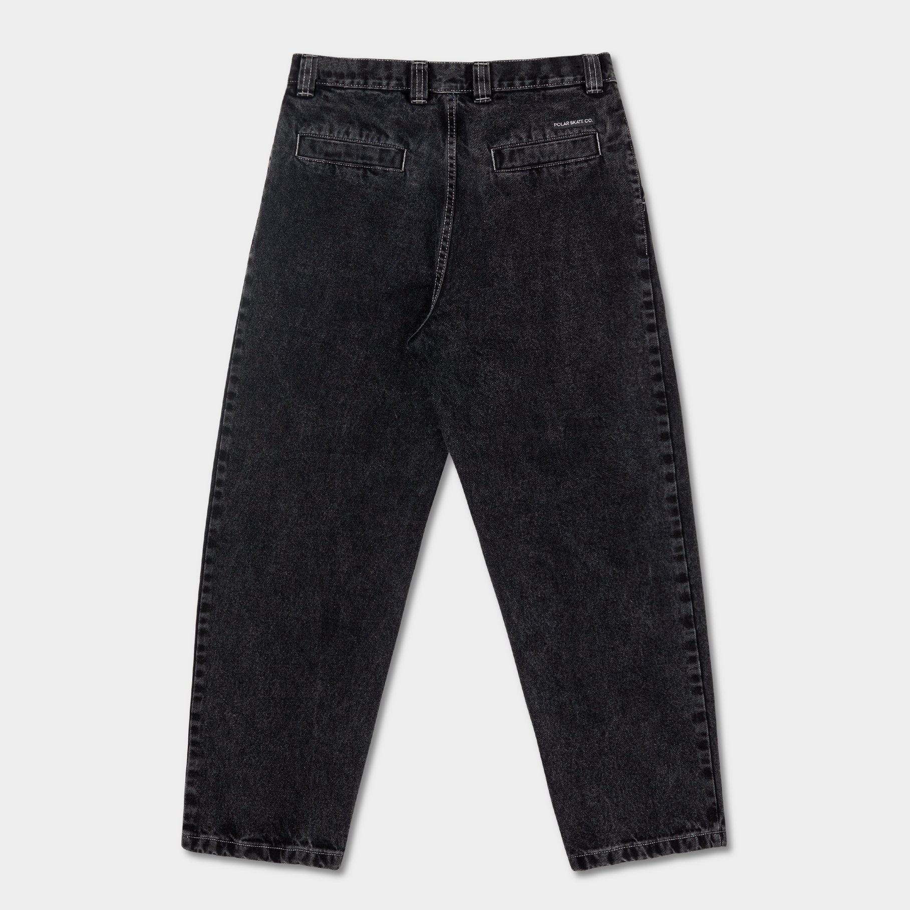 Polar Skate Co. - Grund Chinos ( Washed Black) - Parliamentskateshop