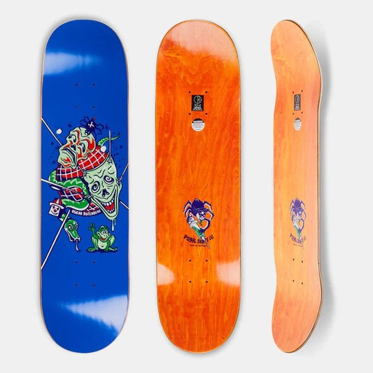 Polar Skate Co. - Oskar Rozenberg - The Mask Deck - Blue - Parliamentskateshop