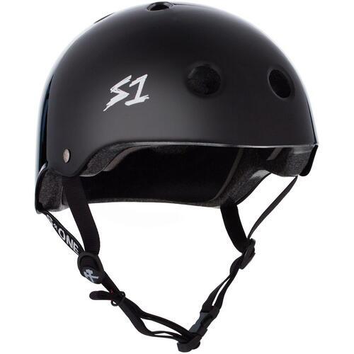 S-ONE Helmet Mega Lifer - Black Gloss - Parliamentskateshop