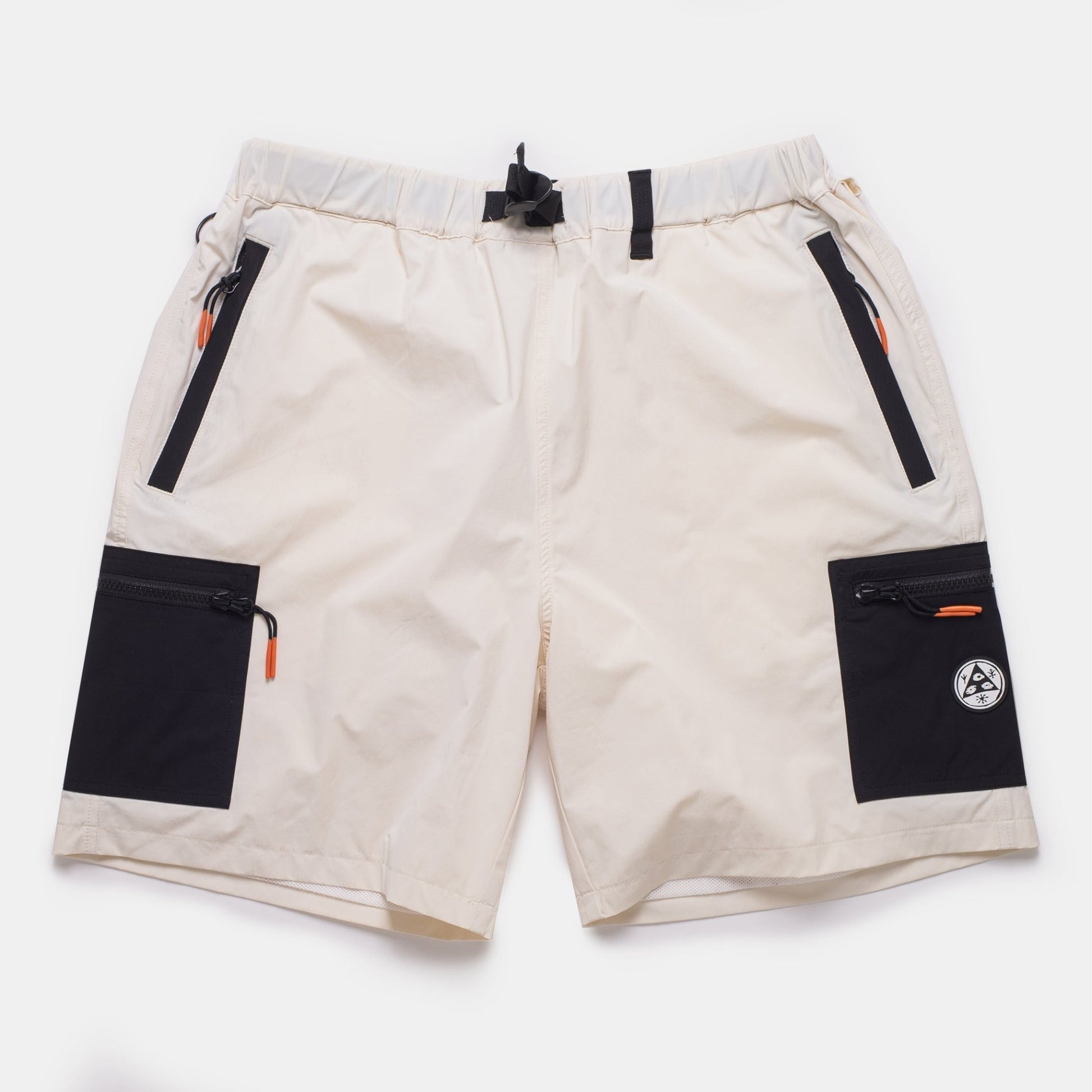 Welcome Skateboards - Apex Woven Nylon Climber Shorts (Bone) - Parliamentskateshop