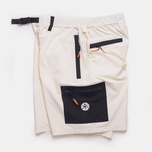 Welcome Skateboards - Apex Woven Nylon Climber Shorts (Bone) - Parliamentskateshop