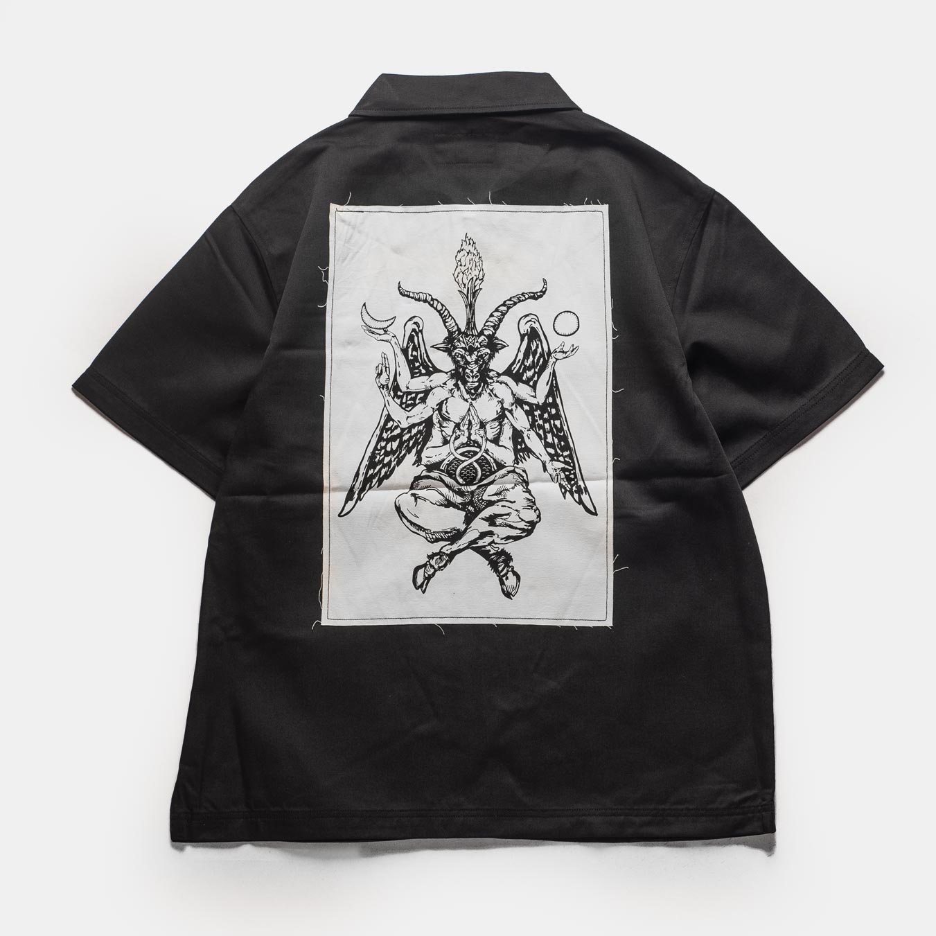 Welcome Skateboards - BAPHOLIT WORK SHIRT - BLACK - Parliamentskateshop