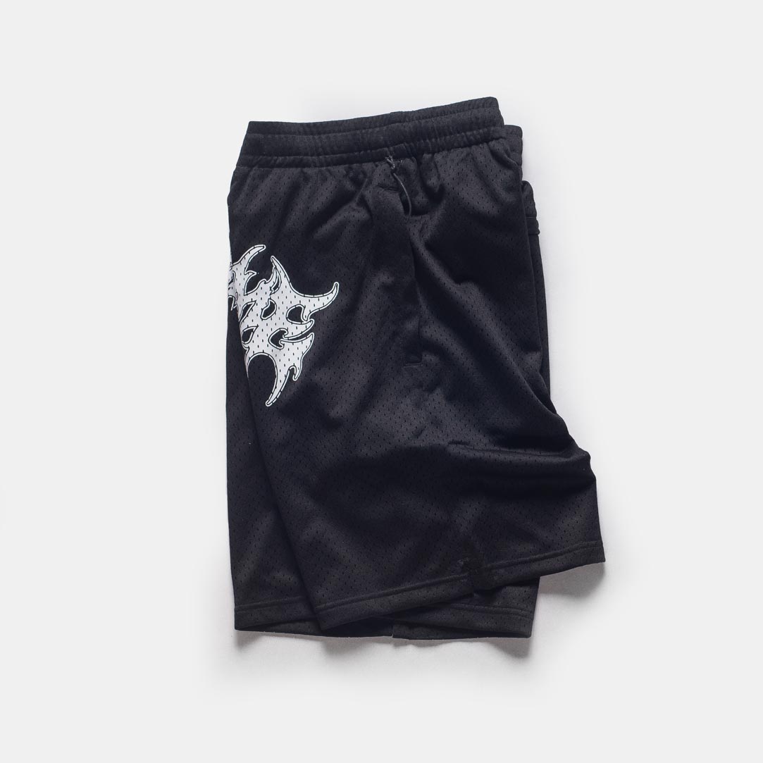 Welcome Skateboards - BARB MESH SHORT - BLACK - Parliamentskateshop