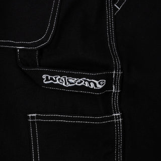 Welcome skateboards - Brace Canvas Carpenter Short (Black) - Parliamentskateshop