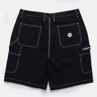 Welcome skateboards - Brace Canvas Carpenter Short (Black) - Parliamentskateshop