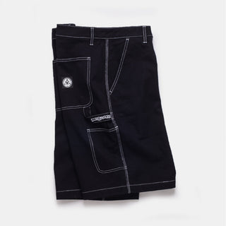 Welcome skateboards - Brace Canvas Carpenter Short (Black) - Parliamentskateshop