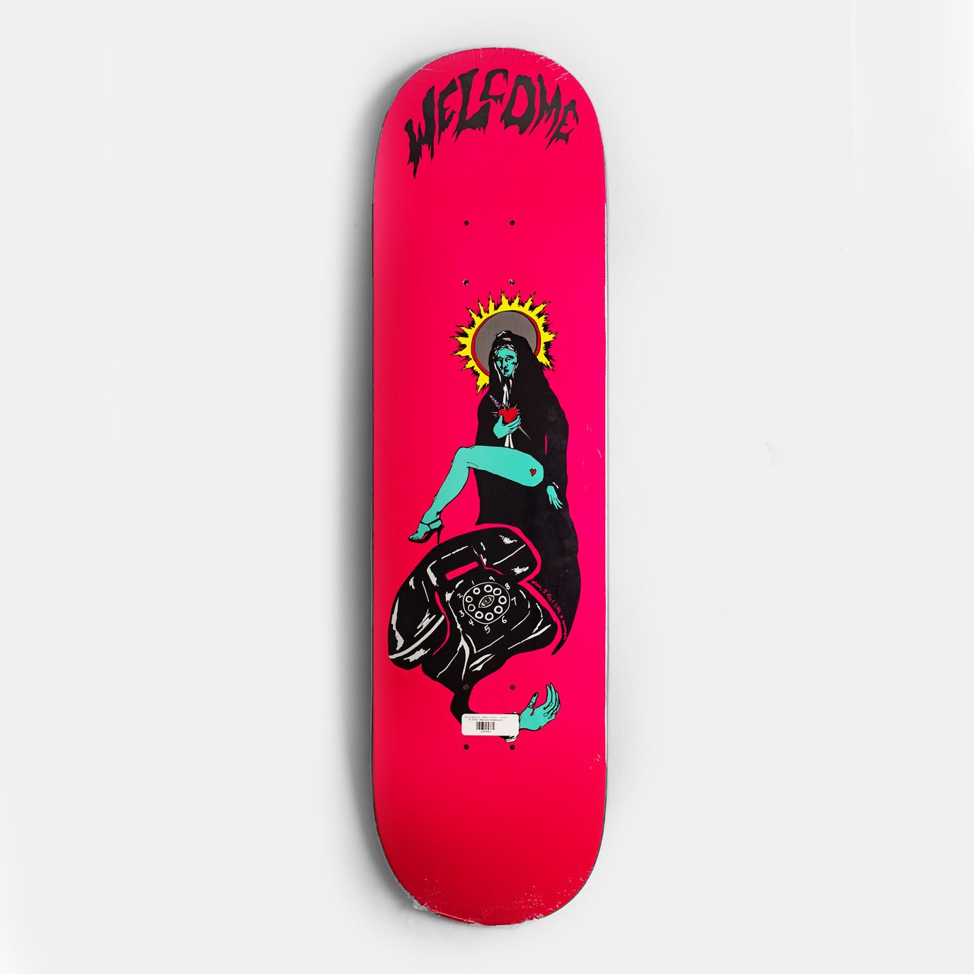 Welcome Skateboards - Call Mary On Evil Twin - Hot Pink 8.5 - Parliamentskateshop