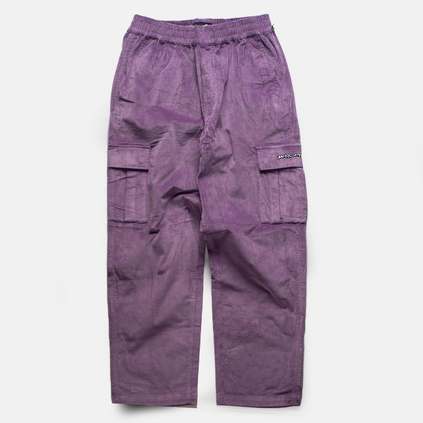 Welcome Skateboards - CHAMBER CORDUROY CARGO PANT -Berry - Parliamentskateshop