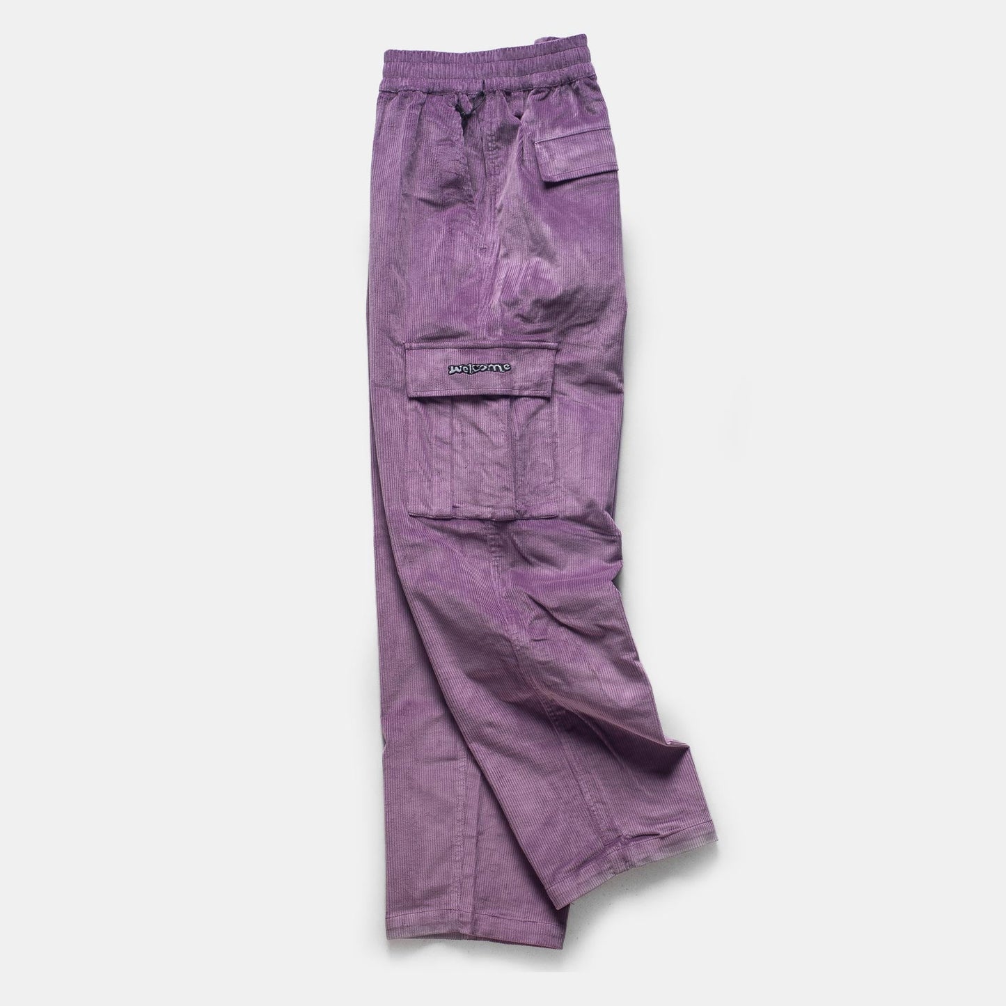 Welcome Skateboards - CHAMBER CORDUROY CARGO PANT -Berry - Parliamentskateshop