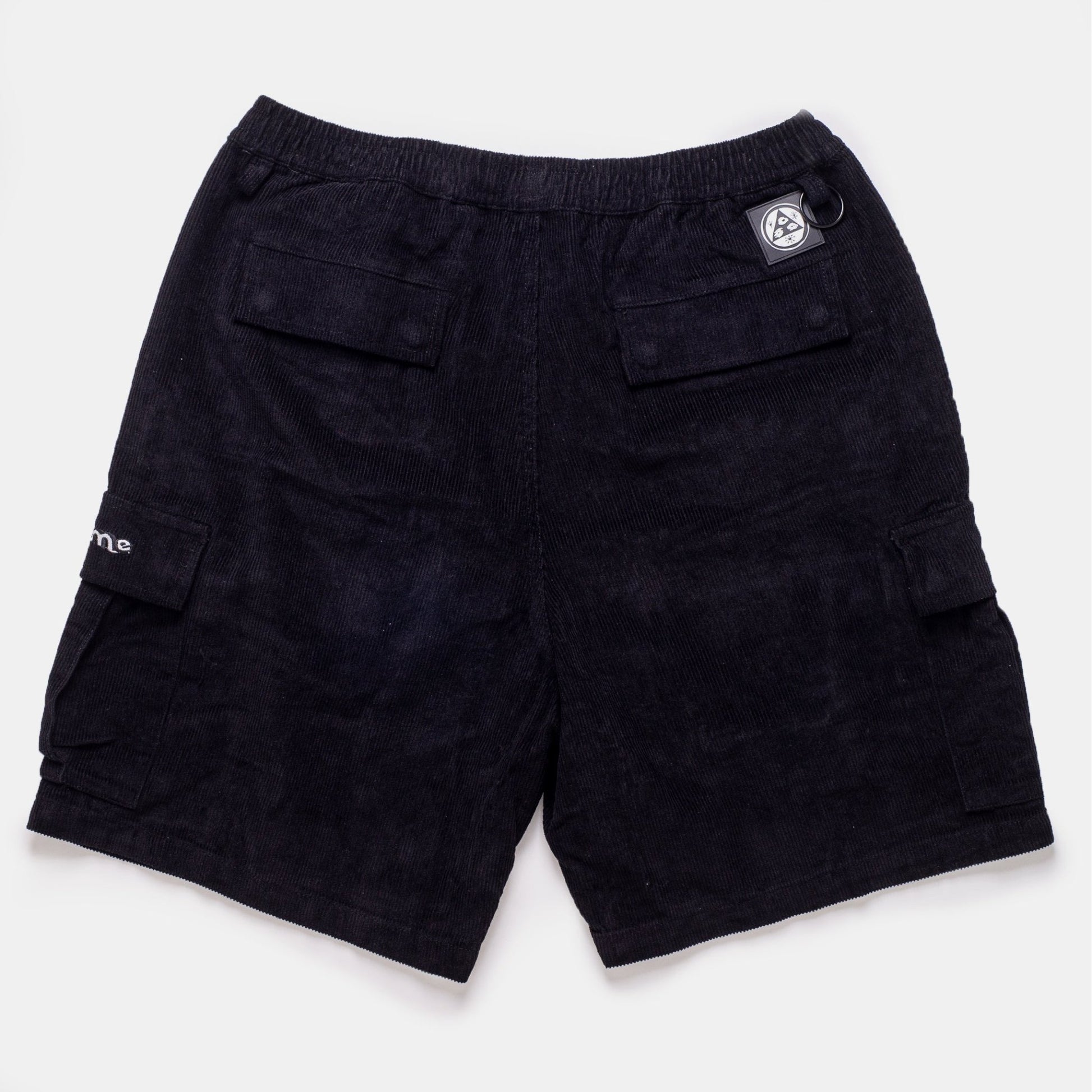 Welcome Skateboards - Chamber Corduroy Shorts (black) - Parliamentskateshop