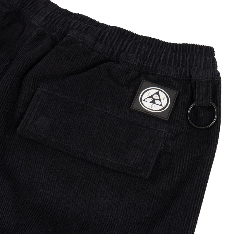 Welcome Skateboards - Chamber Corduroy Shorts (black) - Parliamentskateshop