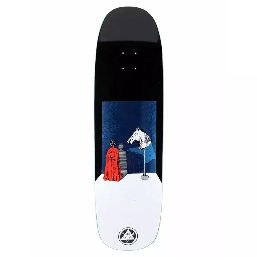 Welcome Skateboards - Haunted Horse on Golem - Black/White (9.25") - Parliamentskateshop