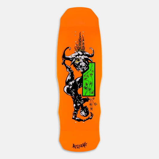 Welcome Skateboards - Horny on Dark Lord - Neon Orange (9.75) - Parliamentskateshop