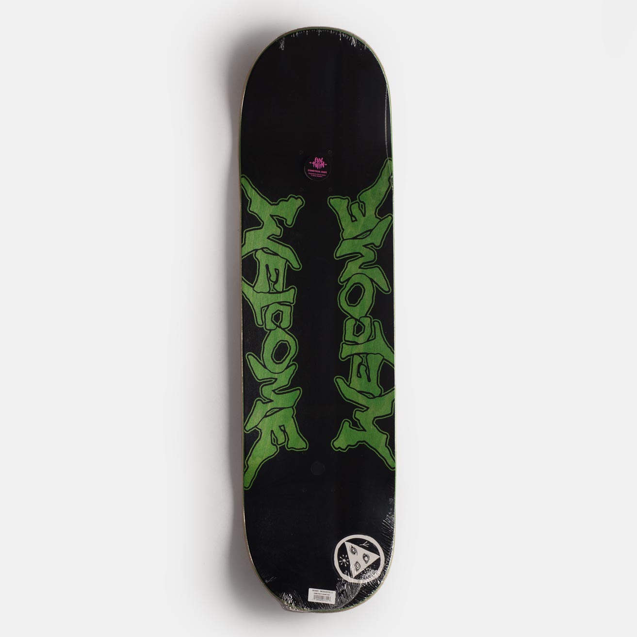 Welcome Skateboards - MOTHMAN ON EVIL TWIN BLACK/GLITTER - Deck - 8.25 - Parliamentskateshop