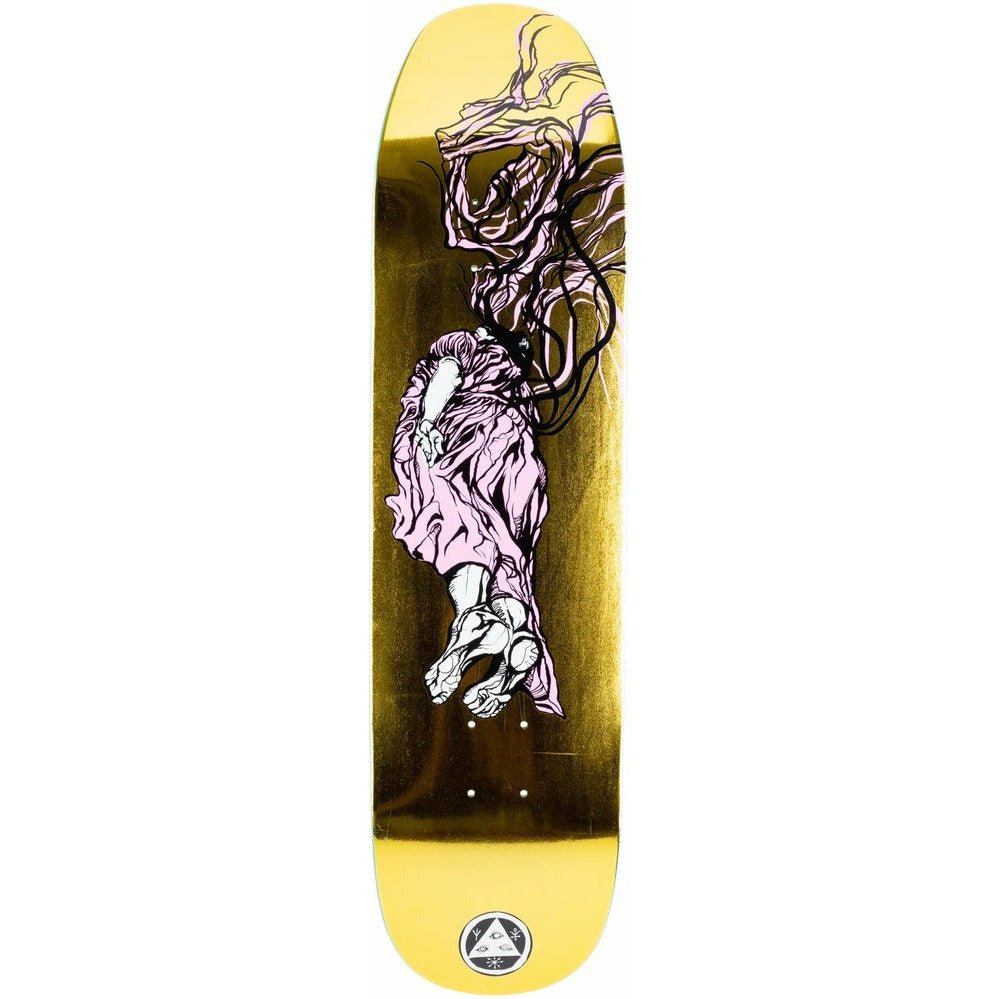 Welcome Skateboards - Transcend On Son Moontrimmer Gold Foil (8.25) - Parliamentskateshop