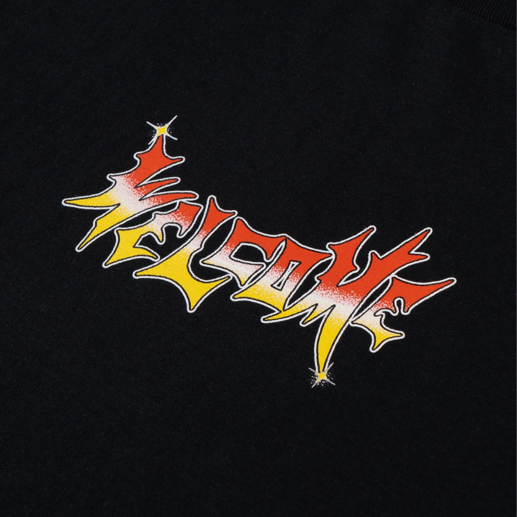 Welcome Skateboards - VAMP SHINE TEE - Black/Red/Yellow - Parliamentskateshop