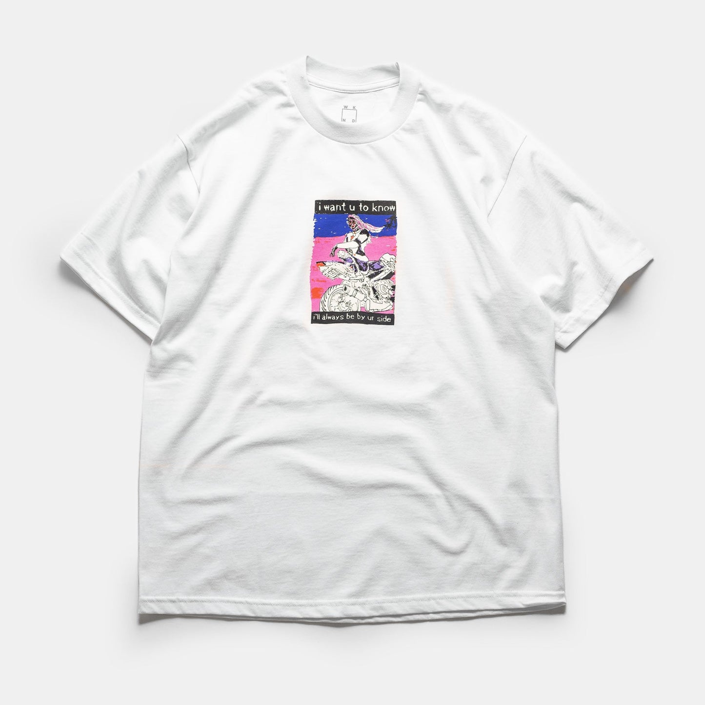 WKND - By your side Tee - White - Parliamentskateshop